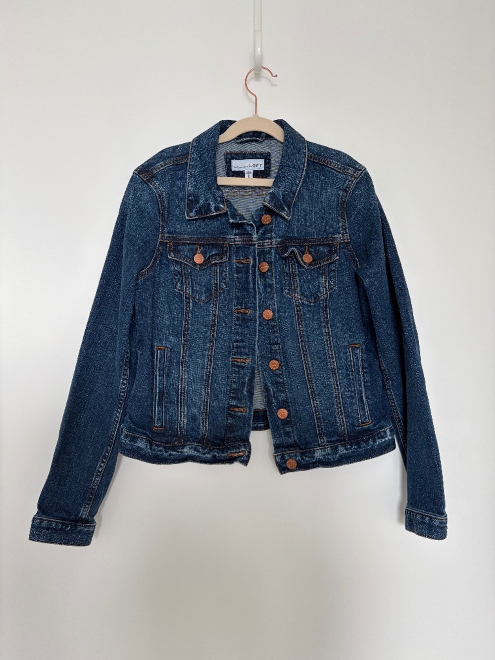 Loft Fitted Denim Jacket